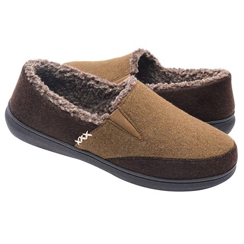 Find deals on memory foam, furry, fuzzy, moccasin, slide and more types of slippers for indoor and outdoor use. . Walmart house shoes